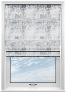 Nebula, Silver Frost - Roman Blind